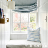 Schumacher Brushstrokes Sky Fabric