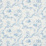 Schumacher Toile De Fleurs Delft Fabric - Eade's Wallpaper