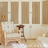 Schumacher Palisades Floret Neutral Fabric - Eade's Wallpaper