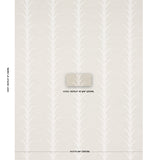 Schumacher Acanthus Stripe Natural Fabric