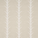 Schumacher Acanthus Stripe Natural Fabric