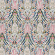 Schumacher Layla Paisley Multi Fabric - Eade's Wallpaper