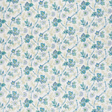 Schumacher Emperor'S Vine Peacock Fabric