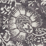 Schumacher Pomegranate Print Charcoal Fabric - Eade's Wallpaper