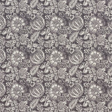 Schumacher Pomegranate Print Charcoal Fabric - Eade's Wallpaper
