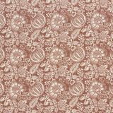 Schumacher Pomegranate Print Russet Fabric - Eade's Wallpaper