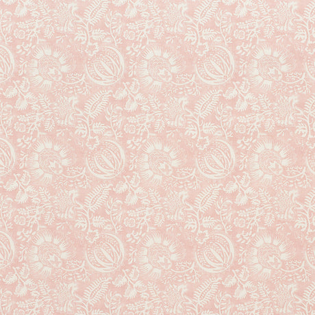 Schumacher Pomegranate Print Petal Fabric - Eade's Wallpaper