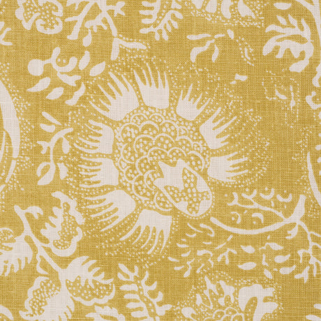 Schumacher 177694 POMEGRANATE PRINT in CITRON Fabric - A LOV