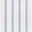 Schumacher Nauset Stripe Indigo Fabric - Eade's Wallpaper