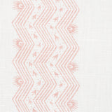 Schumacher Nauset Stripe Blush Fabric - Eade's Wallpaper