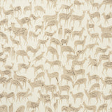 Schumacher Fauna Natural Fabric