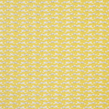 Schumacher Leaping Leopards Yellow Fabric - Eade's Wallpaper