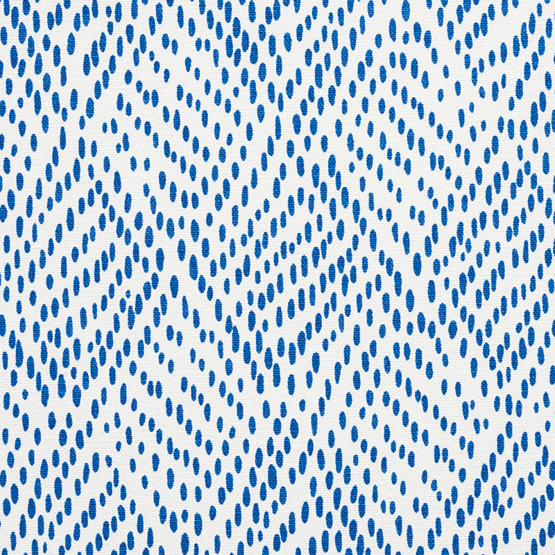 Schumacher Duma Diamond Blue Fabric