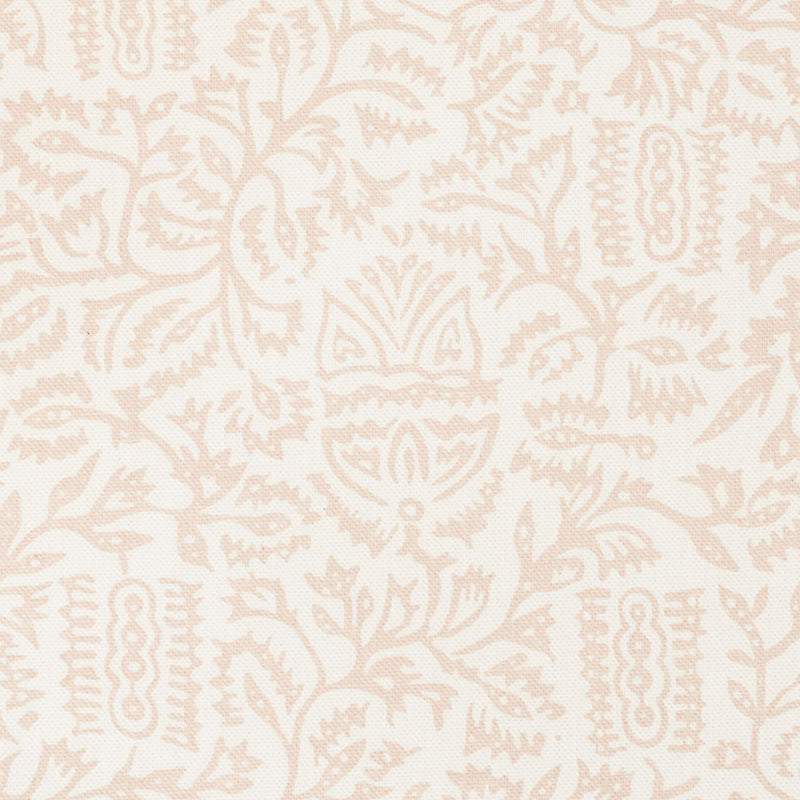 Schumacher Morris Blush Fabric - Eade's Wallpaper
