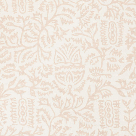 Schumacher Morris Blush Fabric - Eade's Wallpaper