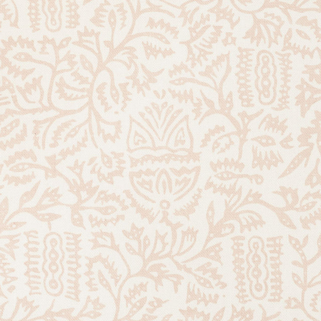 Schumacher Morris Blush Fabric - Eade's Wallpaper