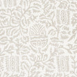 Schumacher Morris Taupe Fabric - Eade's Wallpaper
