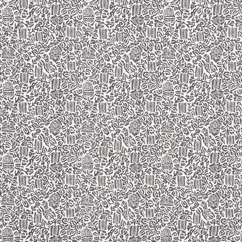 Schumacher Morris Carbon Fabric - Eade's Wallpaper