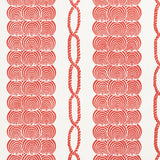 Schumacher Coralline Red Fabric