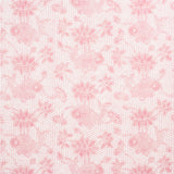 Schumacher Lotus Batik Pink Fabric - Eade's Wallpaper