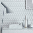 Schumacher 1778 TRAPEZ in GREY Wallpaper - BORÃ…STAPETER