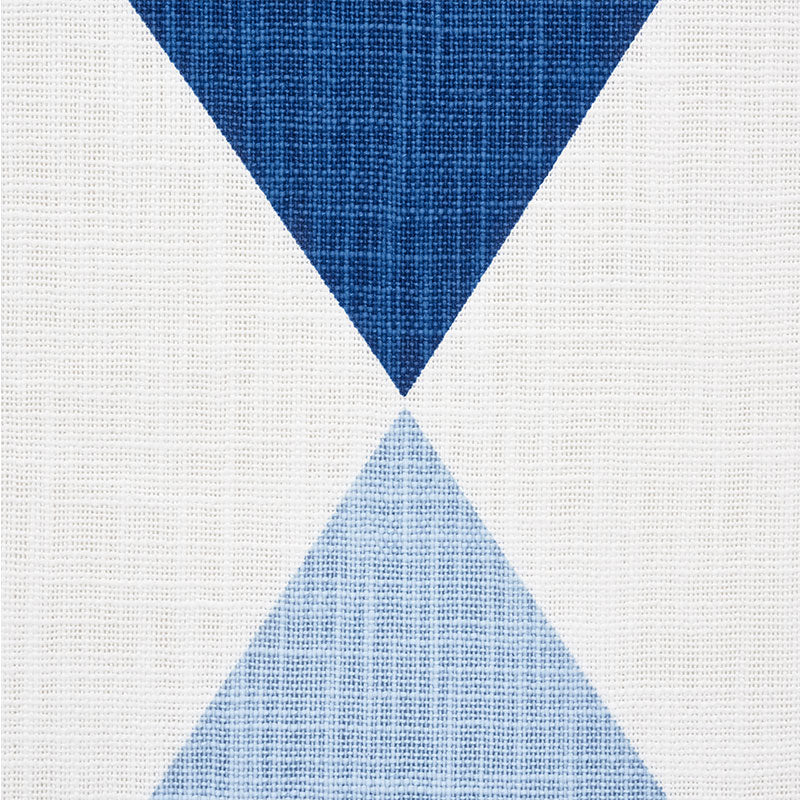 Schumacher Maximus Blues Fabric - Eade's Wallpaper