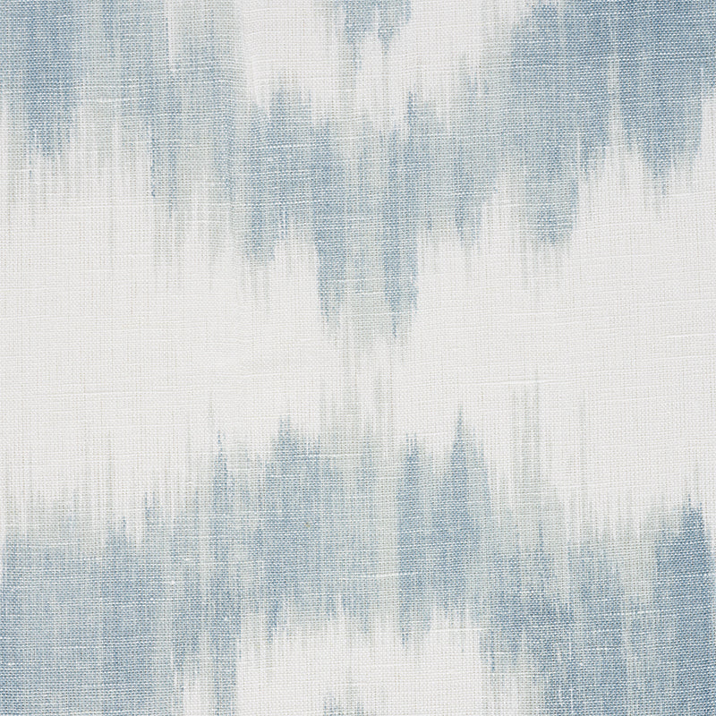 Schumacher 177821 MADAKET IKAT in SKY Fabric - IKAT