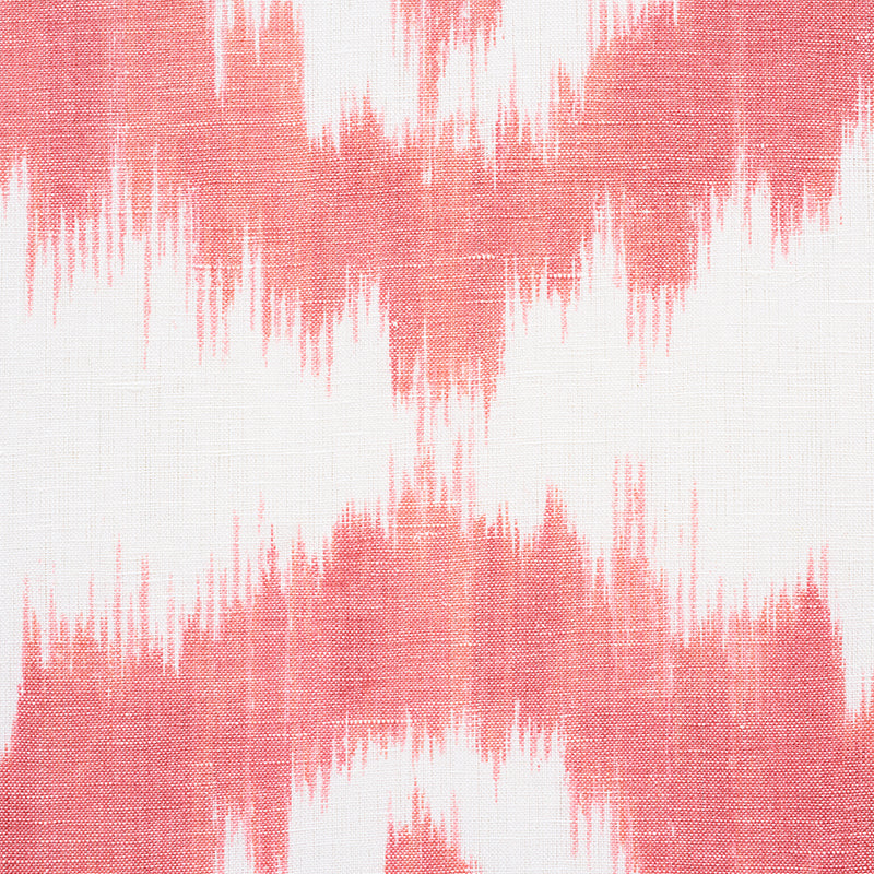Schumacher 177822 MADAKET IKAT in ROSE Fabric - IKAT