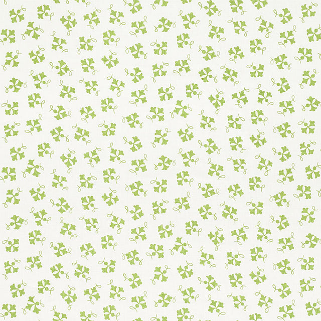 Schumacher Nose Gay Moss Fabric - Eade's Wallpaper