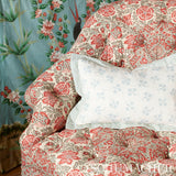 Schumacher Nose Gay Puff Fabric - Eade's Wallpaper
