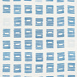 Schumacher Tiasquam Blue Fabric - Eade's Wallpaper