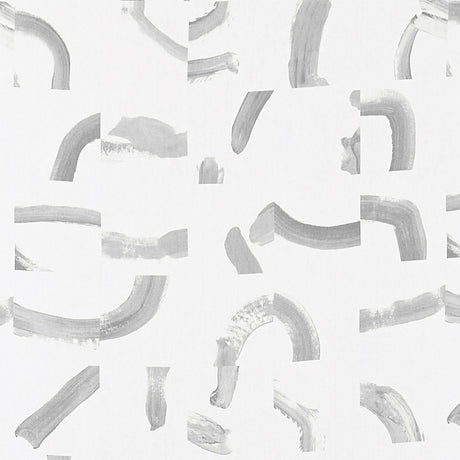 Schumacher Sepiessa Stone Fabric - Eade's Wallpaper