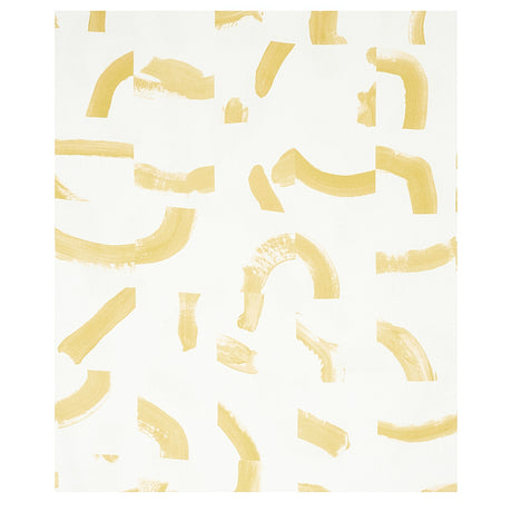Schumacher Sepiessa Yellow Fabric - Eade's Wallpaper