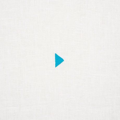Schumacher Tashmoo Prussian & Teal Fabric - Eade's Wallpaper