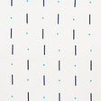Schumacher Tashmoo Prussian & Teal Fabric - Eade's Wallpaper