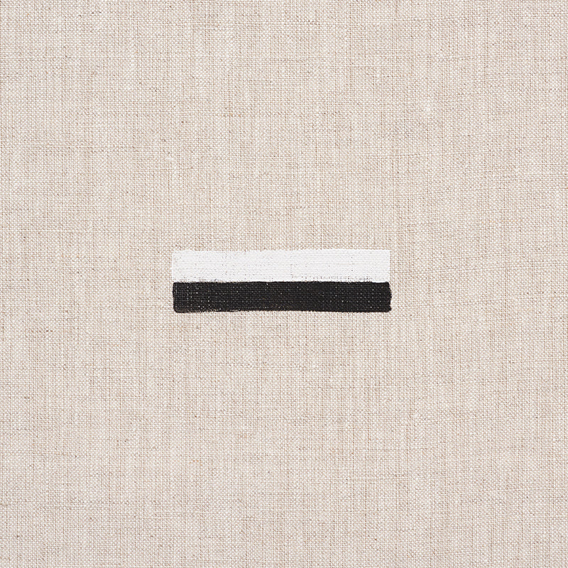Schumacher Icehouse Black & White Fabric