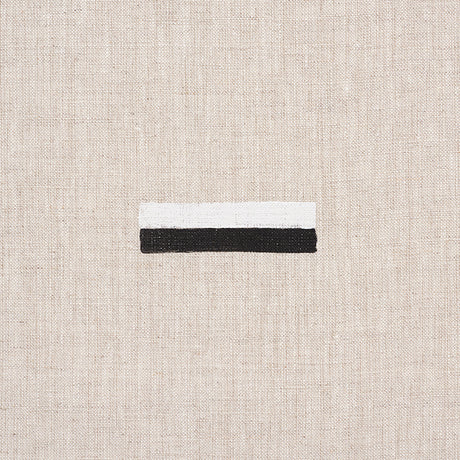 Schumacher Icehouse Black & White Fabric