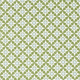 Schumacher Serendipity Green Fabric - Eade's Wallpaper