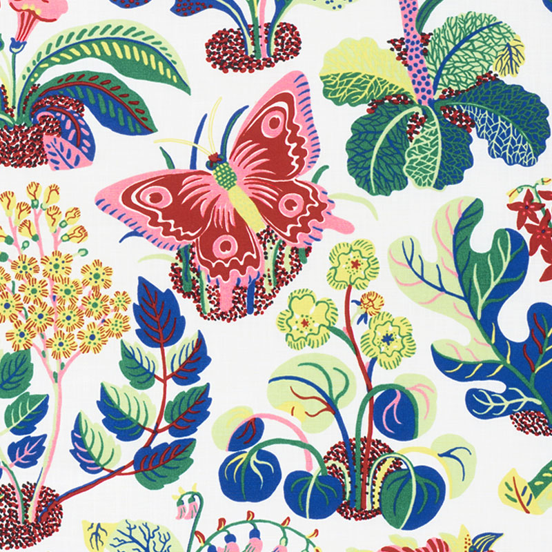 MARCOページ Schumacher 177980 EXOTIC BUTTERFLY INDOOR/OUTDOOR in SPRING