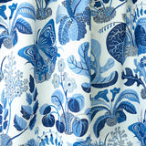 Schumacher Exotic Butterfly Indoor/Outdoor Marine Fabric