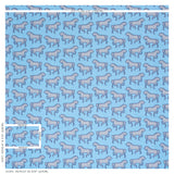 Schumacher Faubourg Blue Fabric