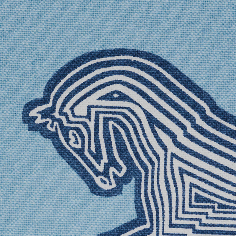 Schumacher Faubourg Blue Fabric
