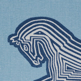 Schumacher Faubourg Blue Fabric