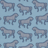 Schumacher Faubourg Blue Fabric