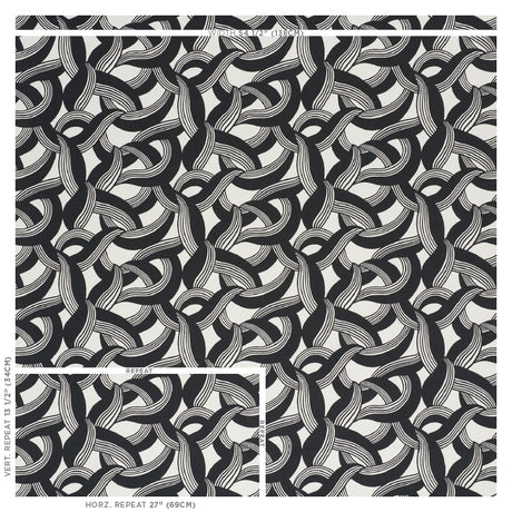 Schumacher Martingale Carbon Fabric - Eade's Wallpaper