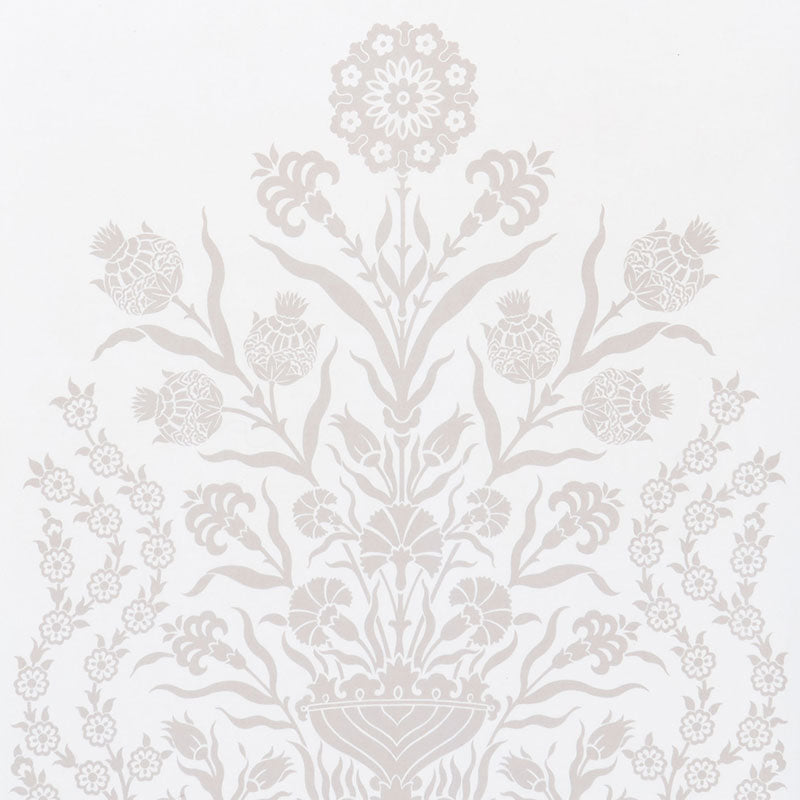 Schumacher Iznik Sheer Natural Fabric