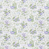 Schumacher Pomegranate Botanical Purple Fabric - Eade's Wallpaper