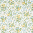 Schumacher Pomegranate Botanical Citron Fabric - Eade's Wallpaper
