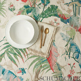Schumacher Tropique Blush Fabric - Eade's Wallpaper