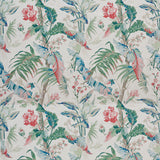 Schumacher Tropique Document Fabric - Eade's Wallpaper